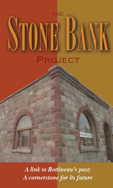 Cover of the Stone Bank's new brochure